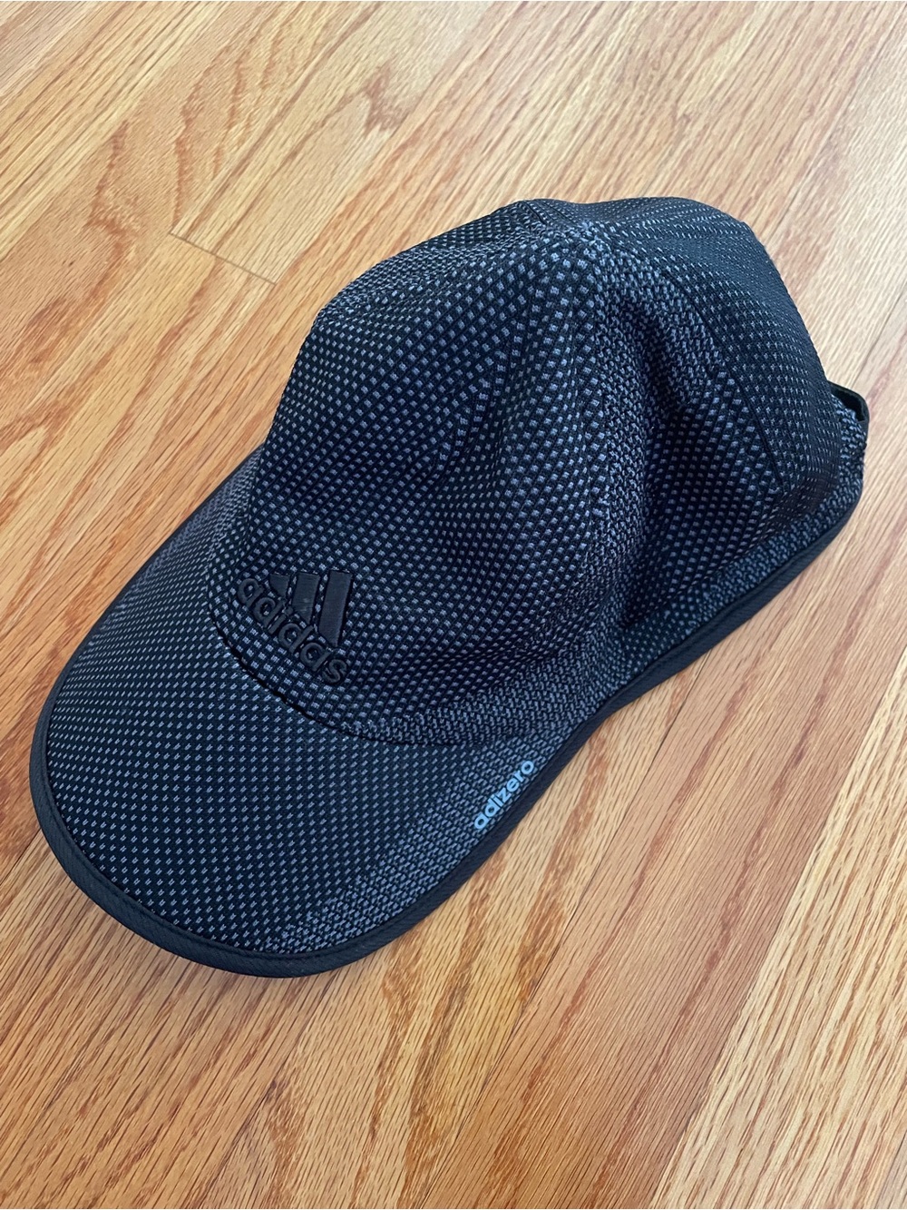 adidas adizero Black Lightweight Climalite Performance Activewear Cap